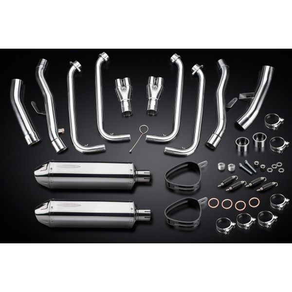 Delkevic volledig systeem Tri-Oval RVS 320mm - FJR1300/ABS (2006-2020)