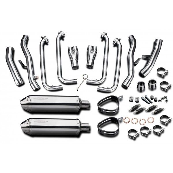 Delkevic volledig systeem Tri-Oval RVS 320mm - FJR1300/ABS (2006-2020)