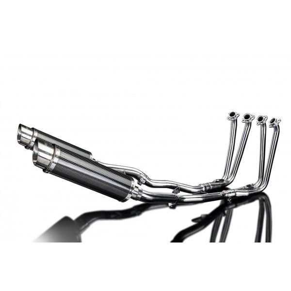 Delkevic volledig systeem Round Carbon 350mm - FJR1300/ABS (2006-2020)