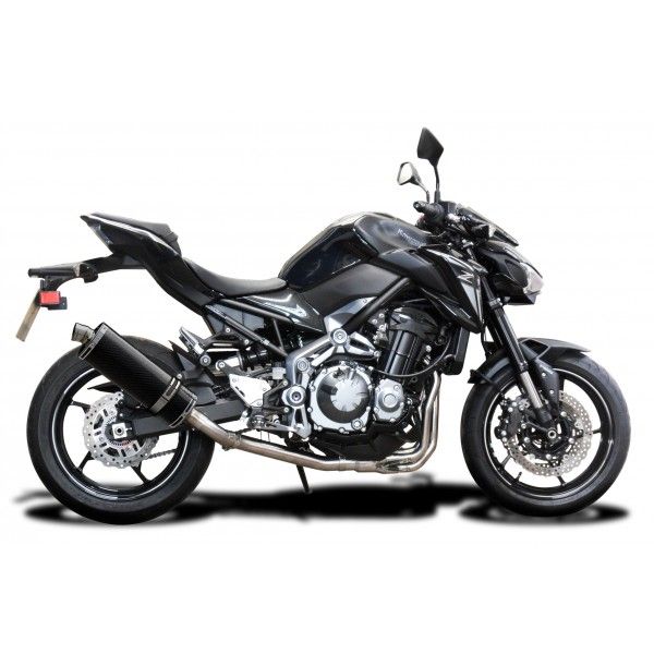 Delkevic volledig systeem Oval Carbon 350mm - Z900 (2017-2019)