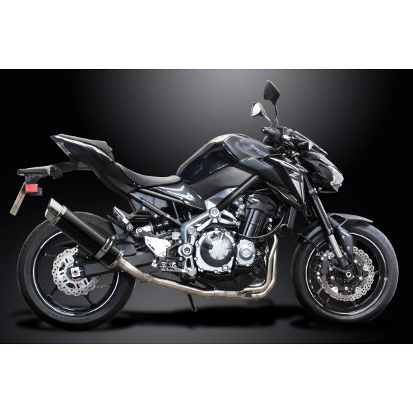 Delkevic volledig systeem Round Carbon 350mm - Z900 (2017-2019)