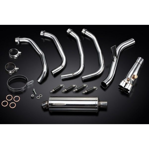 Delkevic volledig systeem Oval RVS 350mm - Z900RS 2018-2020