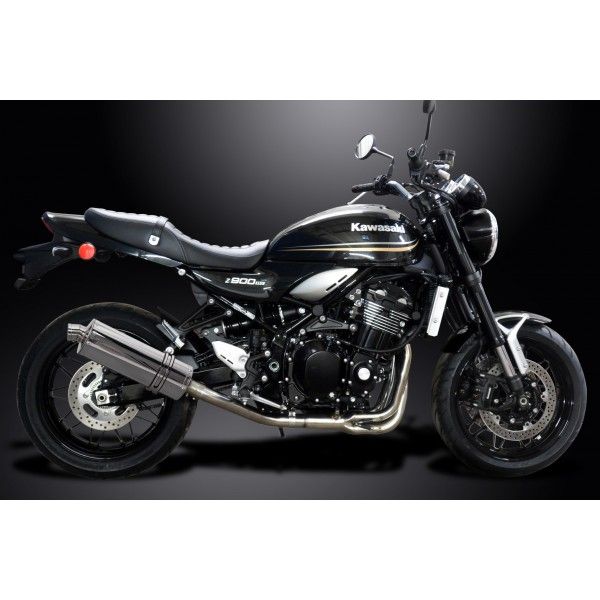 Delkevic volledig systeem Oval RVS 350mm - Z900RS 2018-2020