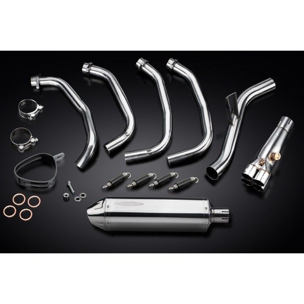 Delkevic volledig systeem Tri-Oval RVS 320mm - Z900RS 2018-2020