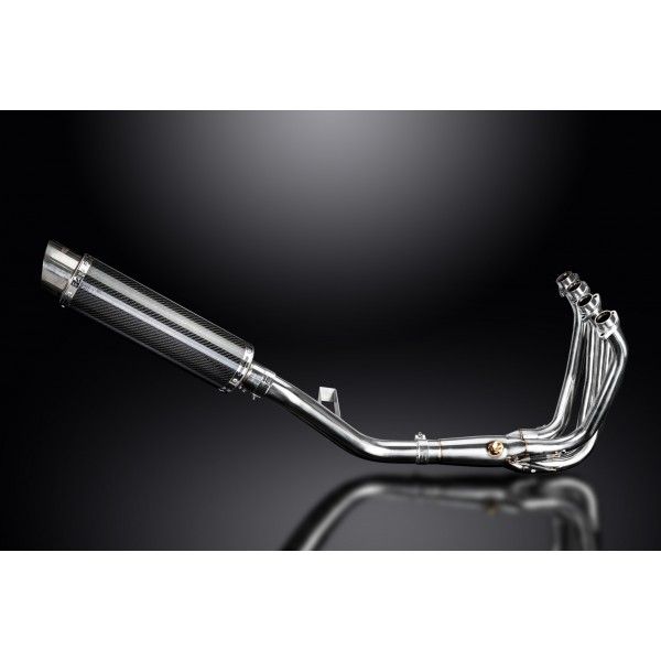 Delkevic volledig systeem Round Carbon 350mm - Z900RS 2018-2020