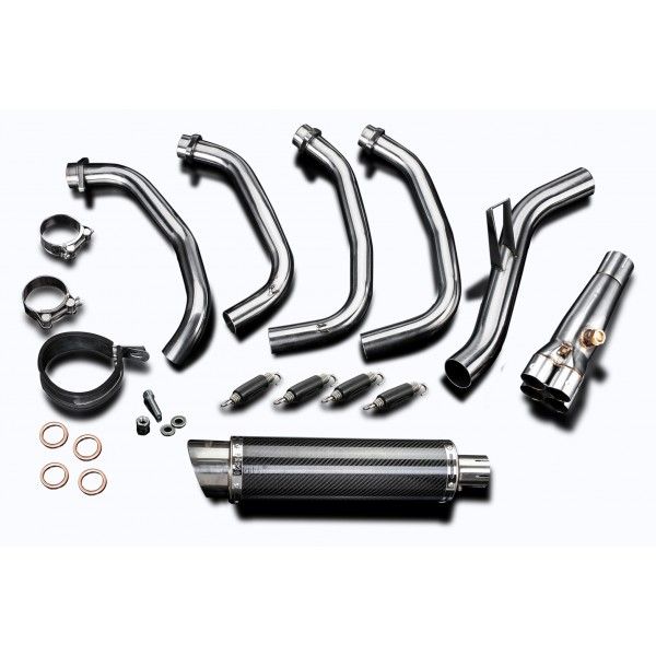 Delkevic volledig systeem Round Carbon 350mm - Z900RS 2018-2020