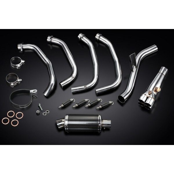 Delkevic volledig systeem Oval Carbon 225mm - Z900RS 2018-2020