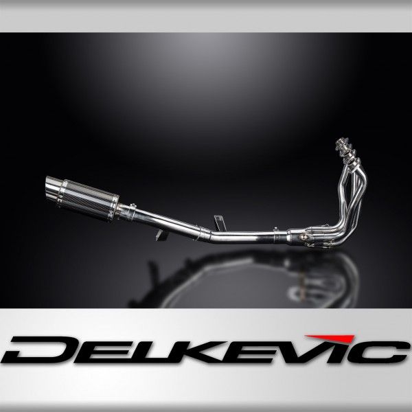 Delkevic volledig systeem Round RVS 200mm - KLZ1000 1000 VERSYS (2015-2018)