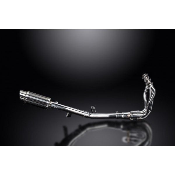 Delkevic volledig systeem Round Carbon 200mm - KLZ1000 1000 VERSYS (2015-2018)