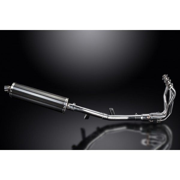 Delkevic volledig systeem Oval Carbon 450mm - KLZ1000 1000 VERSYS (2015-2018)