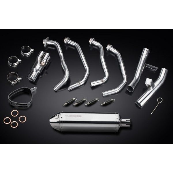 Delkevic volledig systeem Tri-Oval RVS 320mm - KLZ1000 1000 VERSYS (2015-2018)