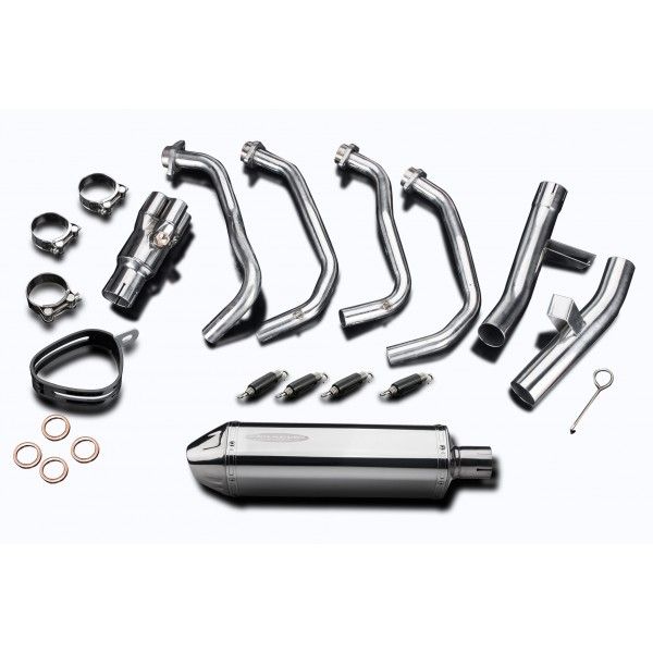 Delkevic volledig systeem Tri-Oval RVS 320mm - KLZ1000 1000 VERSYS (2015-2018)