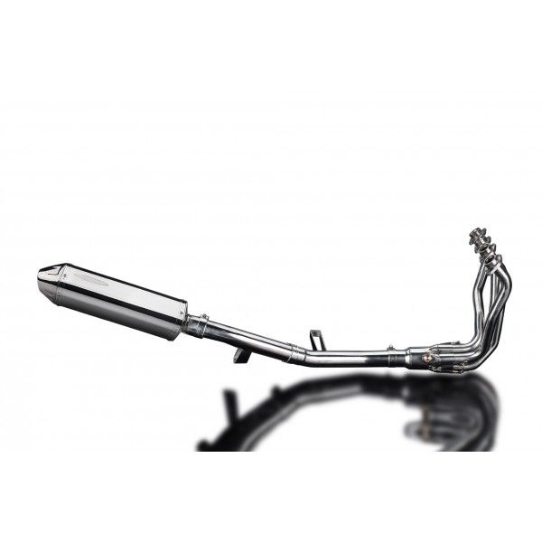 Delkevic volledig systeem Tri-Oval RVS 320mm - KLZ1000 1000 VERSYS (2015-2018)