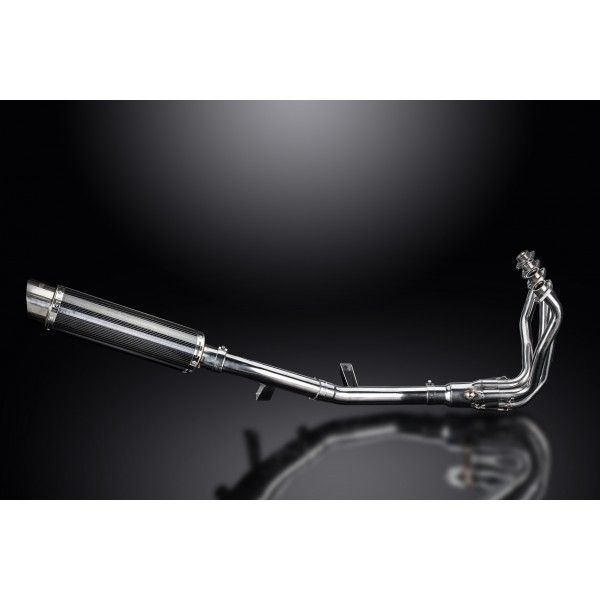 Delkevic volledig systeem Round Carbon 350mm - KLZ1000 1000 VERSYS (2015-2018)