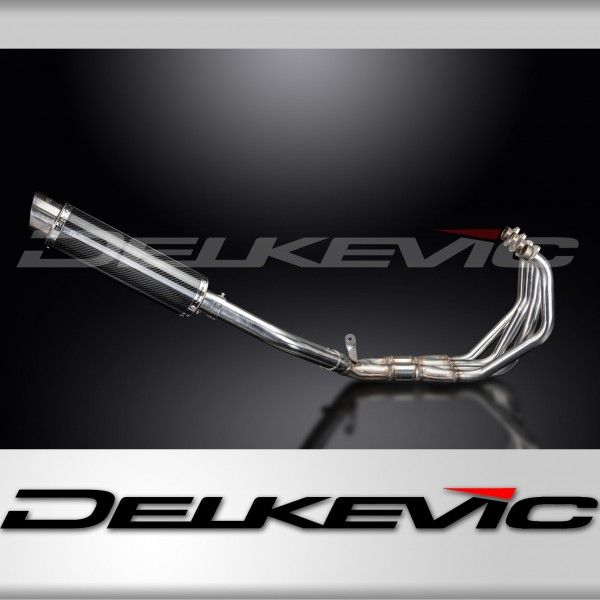 Delkevic volledig systeem Round Carbon 350mm - CBR900RR FIREBLADE (1992-1999)