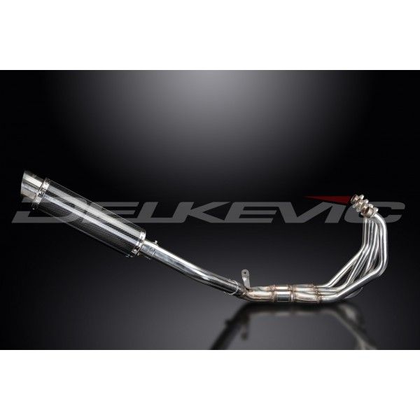 Delkevic volledig systeem Round Carbon 350mm - CBR900RR FIREBLADE (1992-1999)