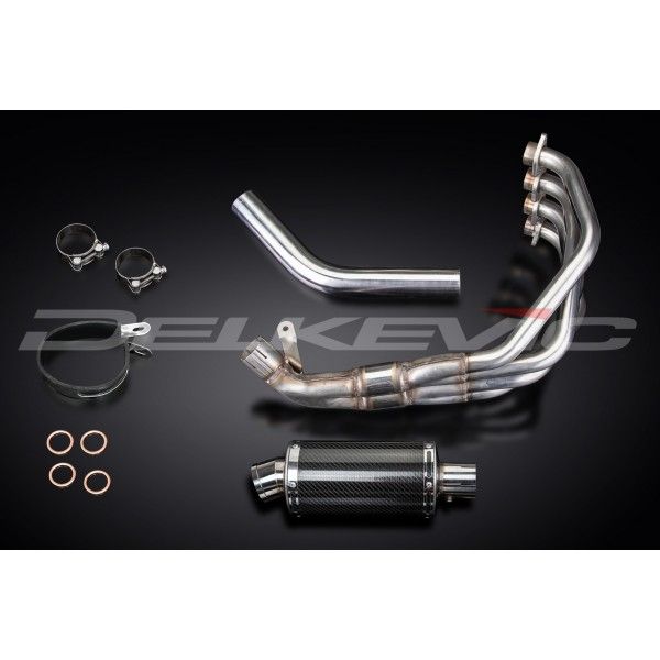 Delkevic volledig systeem Oval Carbon 225mm - CBR900RR FIREBLADE (1992-1999)