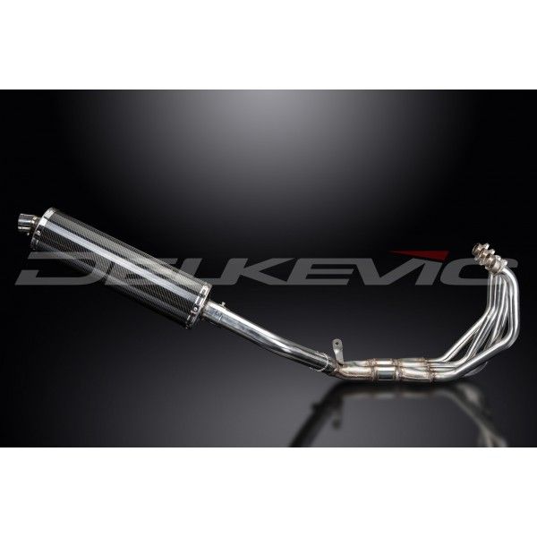 Delkevic volledig systeem Oval Carbon 450mm - CBR900RR FIREBLADE (1992-1999)