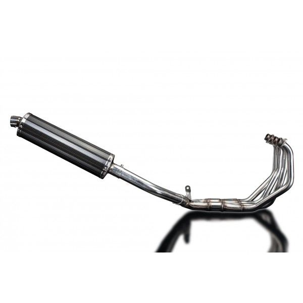 Delkevic volledig systeem Oval Carbon 450mm - CBR900RR FIREBLADE (1992-1999)