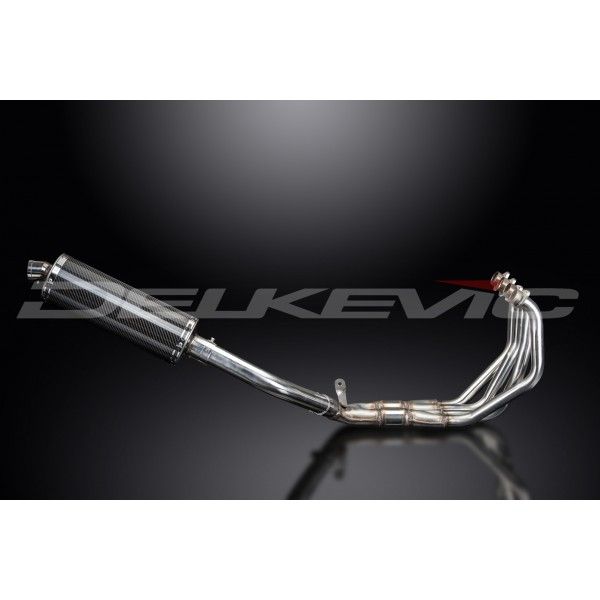 Delkevic volledig systeem Oval Carbon 350mm - CBR900RR FIREBLADE (1992-1999)