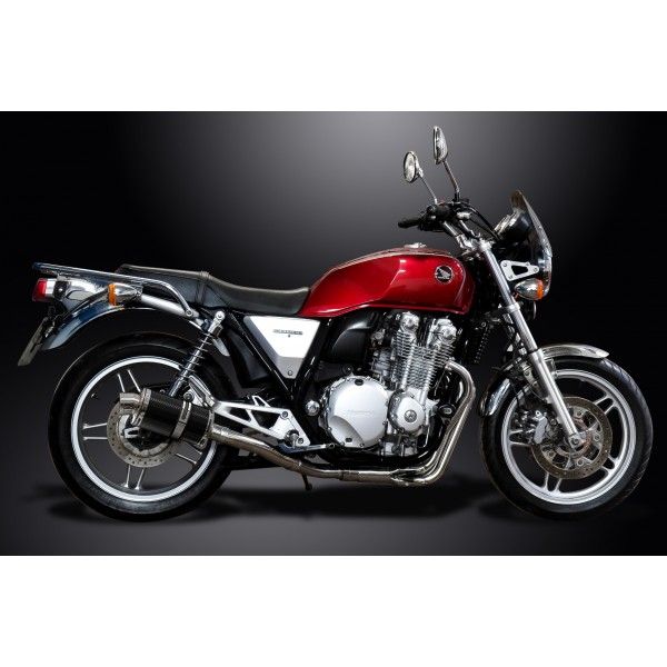 Delkevic volledig systeem Oval Carbon 225mm - CB1100A (2013-2017)