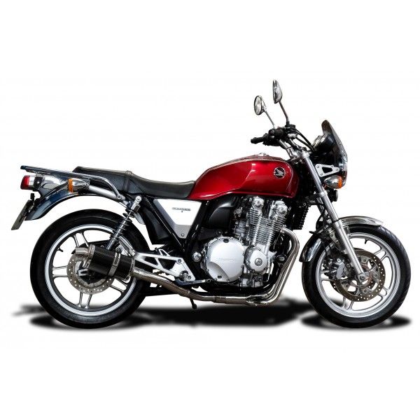 Delkevic volledig systeem Oval Carbon 225mm - CB1100A (2013-2017)