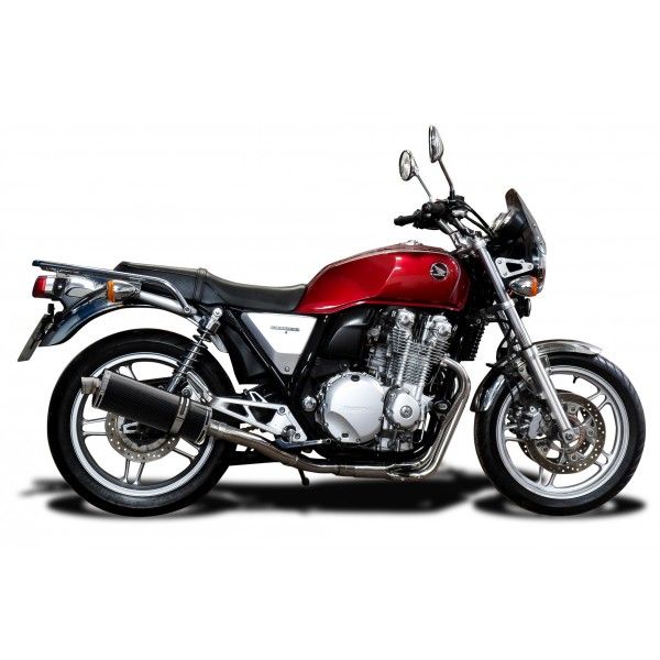 Delkevic volledig systeem Oval Carbon 350mm - CB1100A (2013-2017)