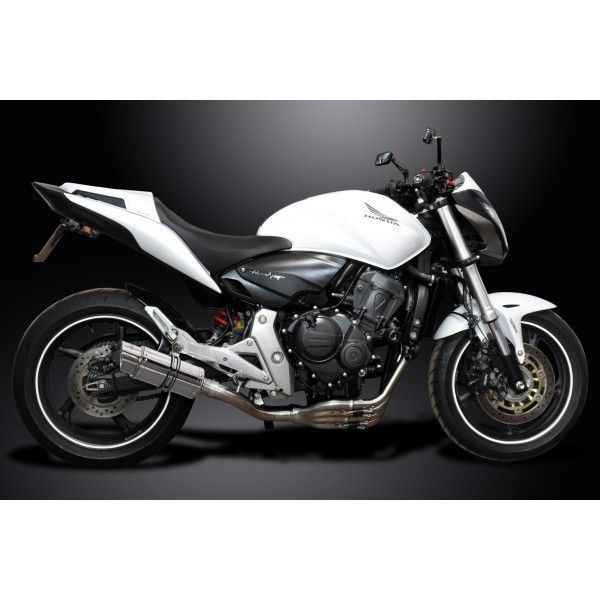 Delkevic volledig systeem Round RVS 200mm - CB600F HORNET (2007-2013)