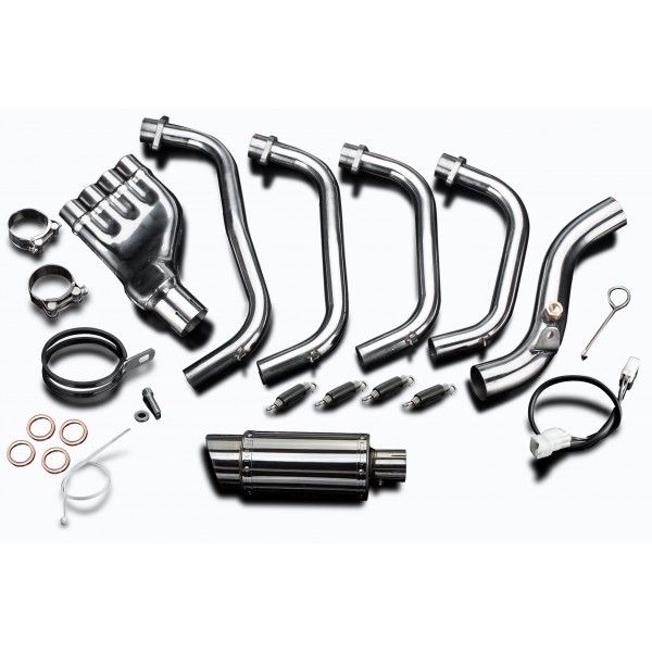 Delkevic volledig systeem Round RVS 200mm - CB600F HORNET (2007-2013)
