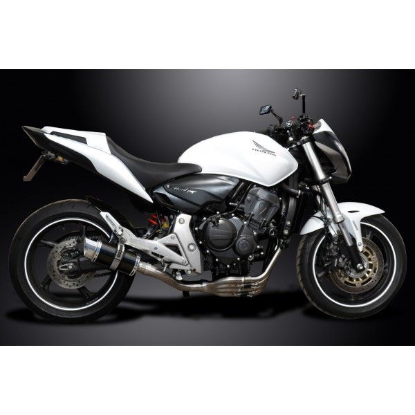 Delkevic volledig systeem Round Carbon 200mm - CB600F HORNET (2007-2013)