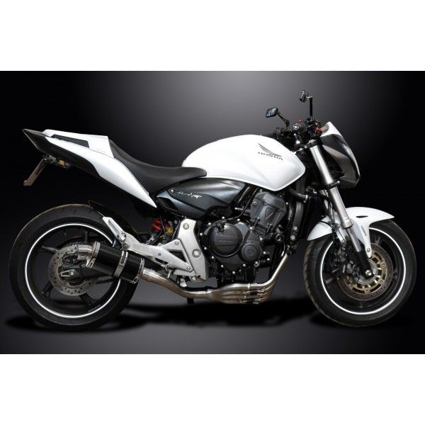 Delkevic volledig systeem Oval Carbon 225mm - CB600F HORNET (2007-2013)