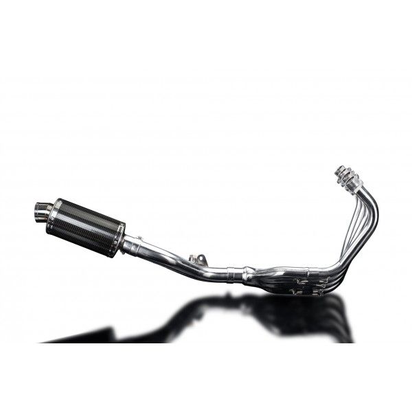 Delkevic volledig systeem Oval Carbon 225mm - CB600F HORNET (2007-2013)