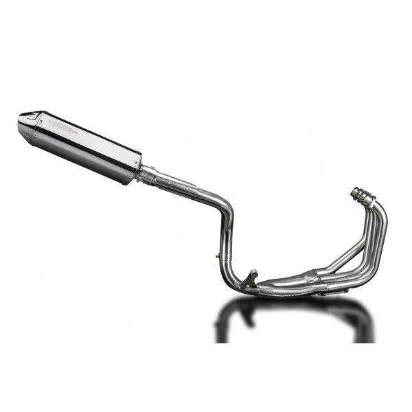 Delkevic volledig systeem Tri-Oval RVS 320mm - CB600F HORNET (1998-2002)