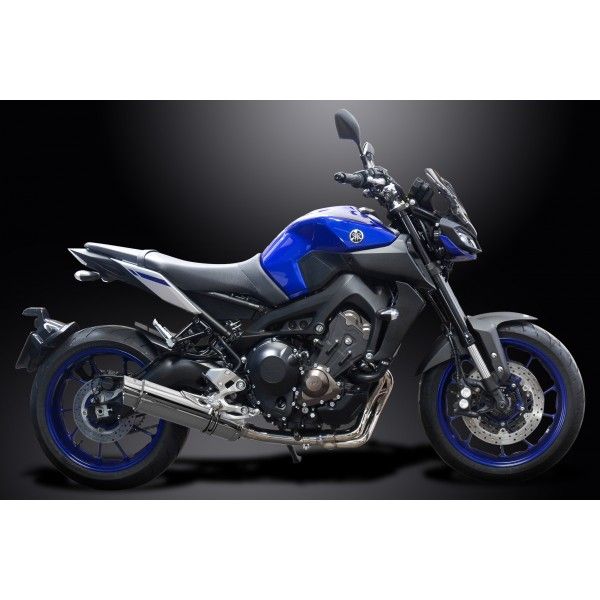 Delkevic volledig systeem Round RVS 350mm - MT-09 (2015-2020)