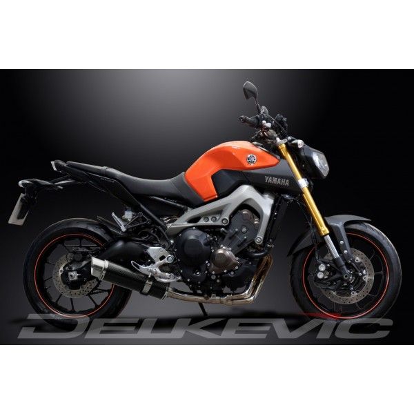 Delkevic volledig systeem Round Carbon 350mm - MT-09 (2015-2020)