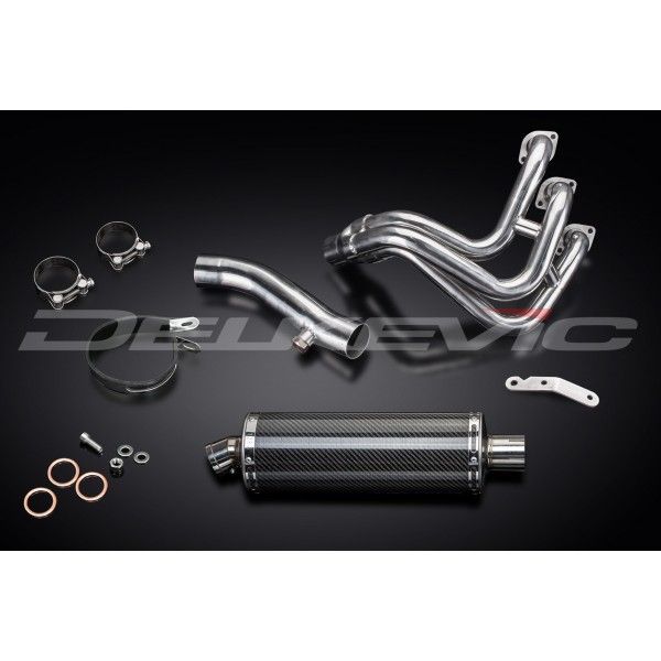 Delkevic volledig systeem Oval Carbon 350mm - MT-09 (2015-2020)