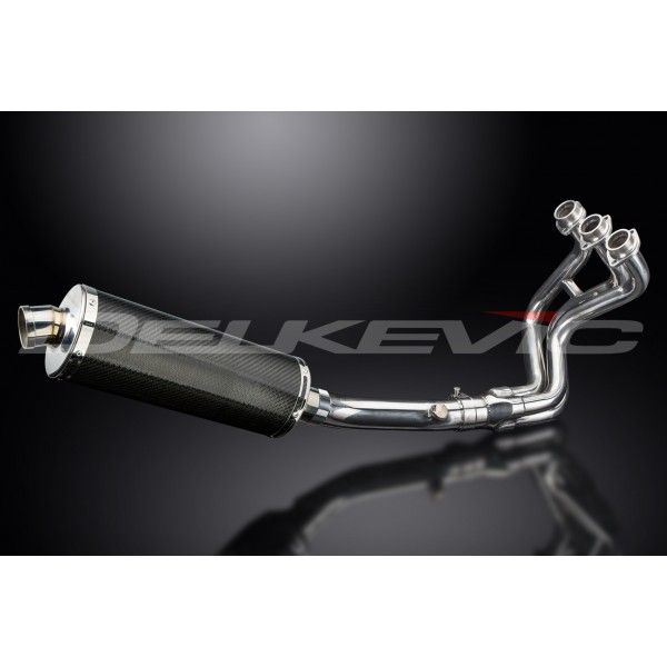 Delkevic volledig systeem Oval Carbon 350mm - MT-09 (2015-2020)