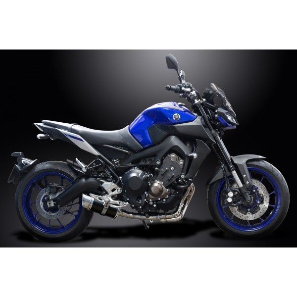 Delkevic volledig systeem Round Carbon 200mm - MT-09 (2015-2020)