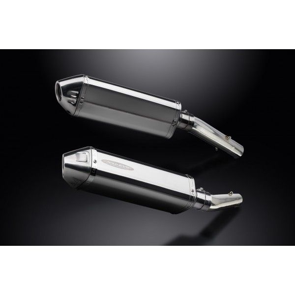 Delkevic slip-on kit Tri-Oval RVS 320mm - TUONO1000R/ FACTORY (2006-2010)