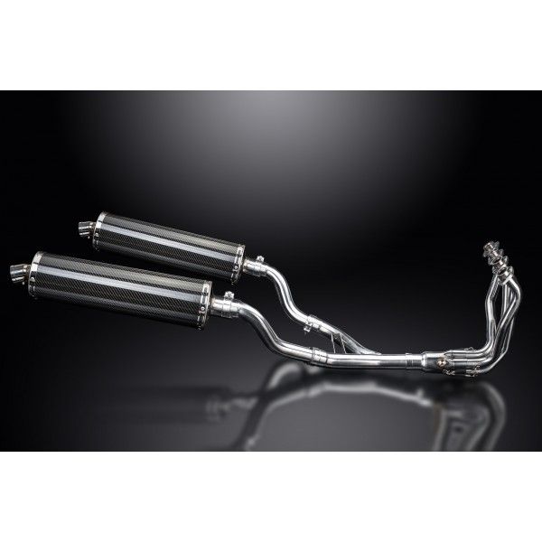 Delkevic volledig systeem Oval Carbon 450mm - Z1000SX Z1000 (2010-2020)