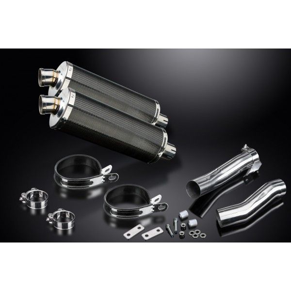 Delkevic slip-on kit Oval Carbon 350mm - Z1000SX (2010-2019)