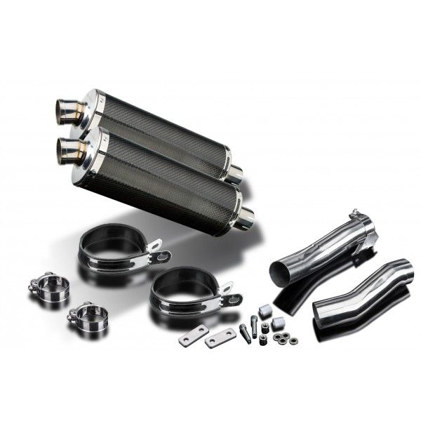 Delkevic slip-on kit Oval Carbon 350mm - Z1000SX (2010-2019)