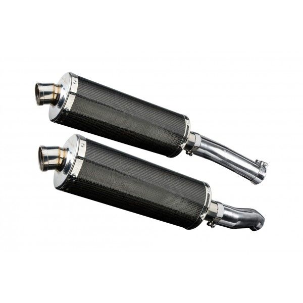 Delkevic slip-on kit Oval Carbon 350mm - Z1000SX (2010-2019)
