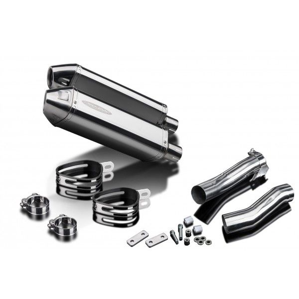 Delkevic slip-on kit Tri-Oval RVS 320mm - Z1000SX (2010-2019)