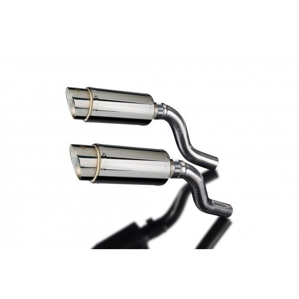 Delkevic slip-on kit Round RVS 200mm - Z1000SX (2010-2019)