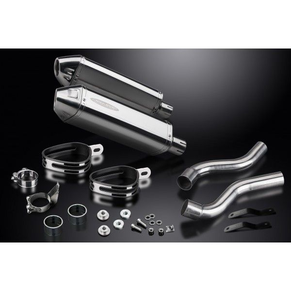 Delkevic slip-on kit Tri-Oval RVS 320mm - Z1000SX (2010-2019)
