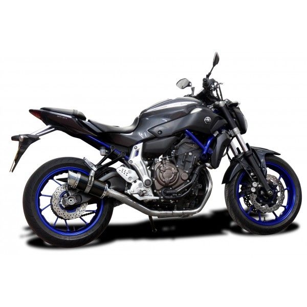 Delkevic volledig systeem Round Carbon 200mm - MT-07 (2014-2020)