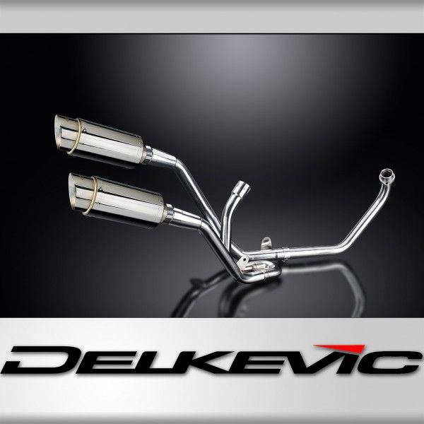 Delkevic volledig systeem Round RVS 200mm - SV650 (1998-2002)
