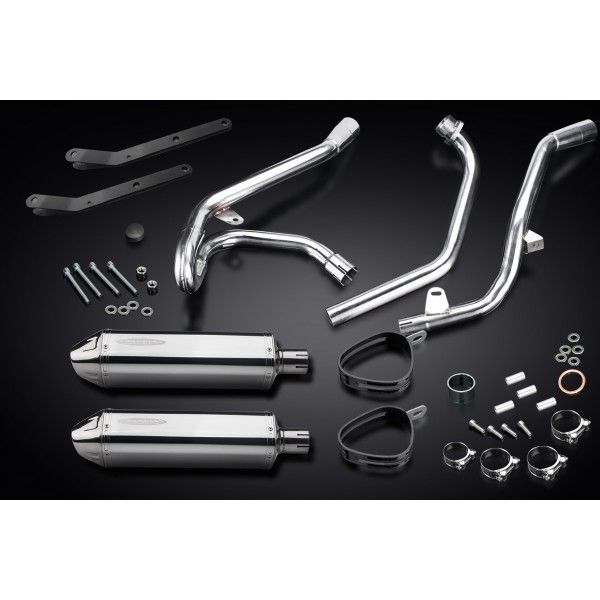 Delkevic volledig systeem Tri-Oval RVS 320mm - SV650 (1998-2002)