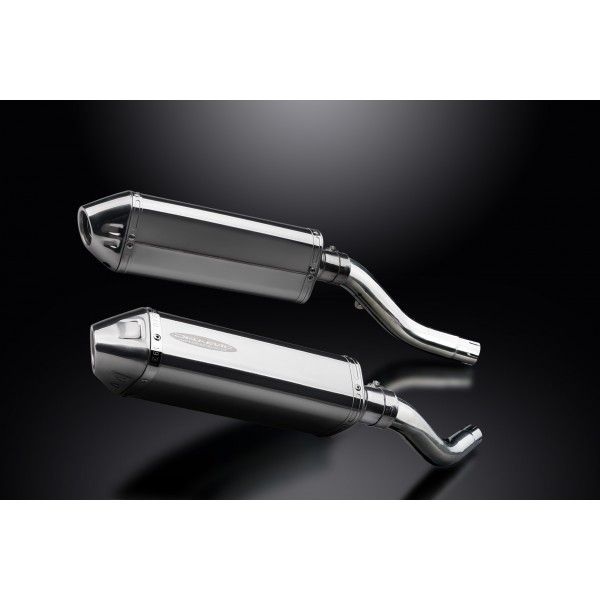Delkevic slip-on kit Tri-Oval RVS 320mm - Z1000 (2003-2006)